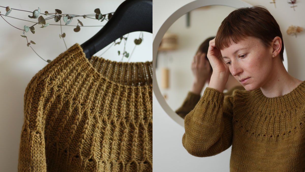 Knitting pattern Javelin pullover by Teti Lutsak
