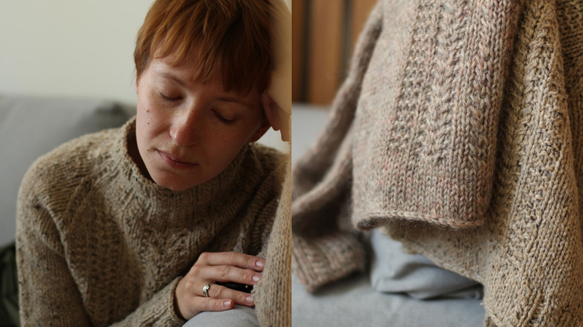 Knitting pattern Irish rover pullover by Teti Lutsak