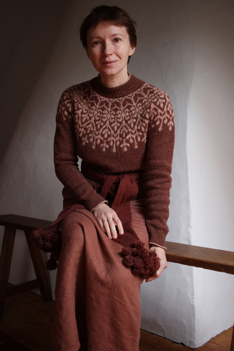 Candelariella pullover, G-Uld