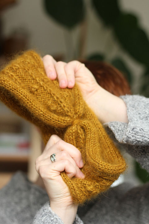 Dandelion halo headband