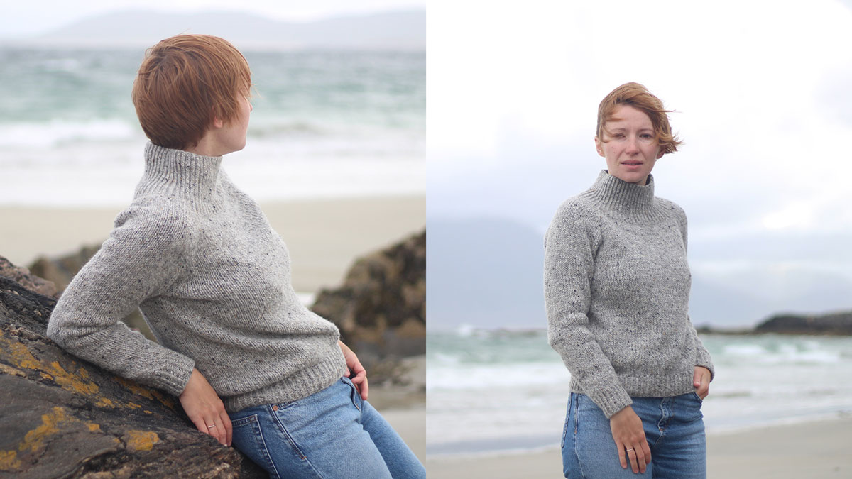 Knitting pattern Donegal pullover by Teti Lutsak