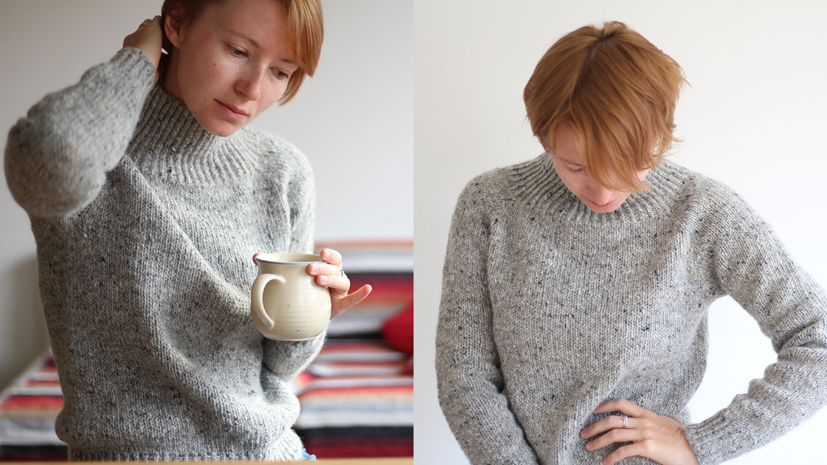 Knitting pattern Donegal pullover by Teti Lutsak