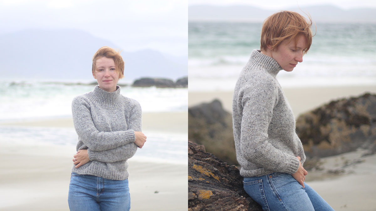 Knitting pattern Donegal pullover by Teti Lutsak