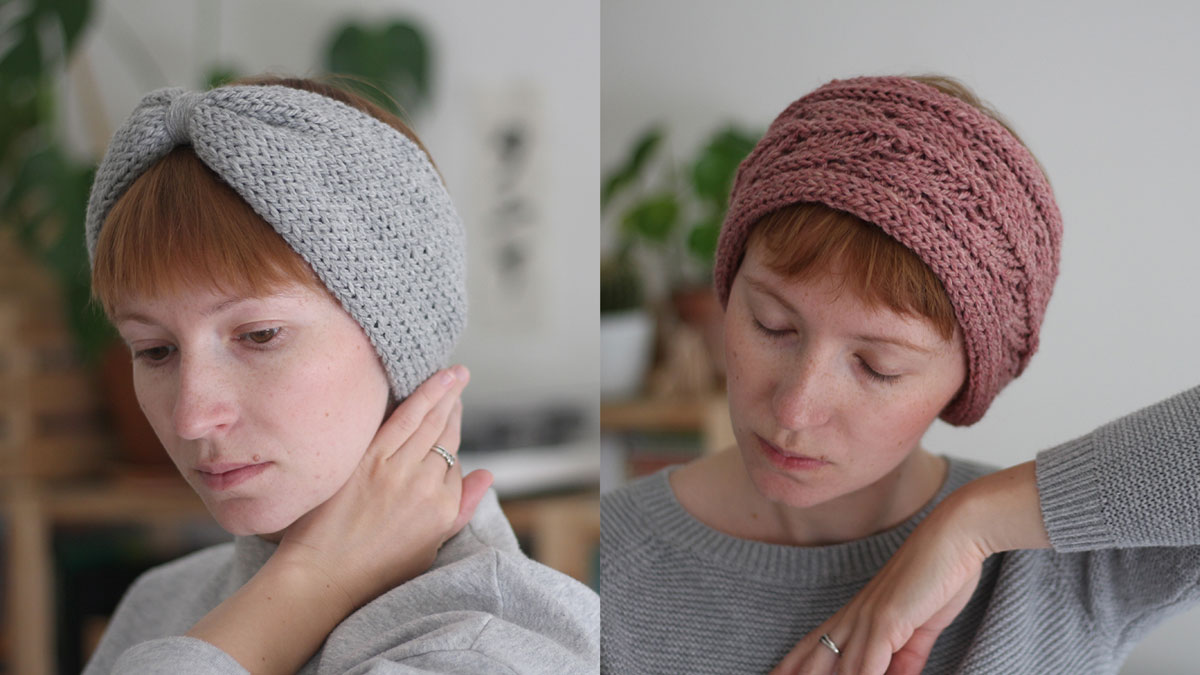 Knitting pattern Foliage headband by Teti Lutsak