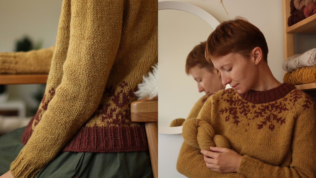 Knitting pattern The Glenview Sweater by Teti Lutsak