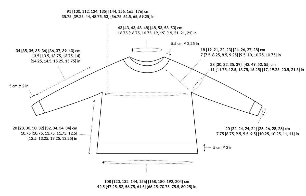 Knitting pattern The Glenview Sweater by Teti Lutsak