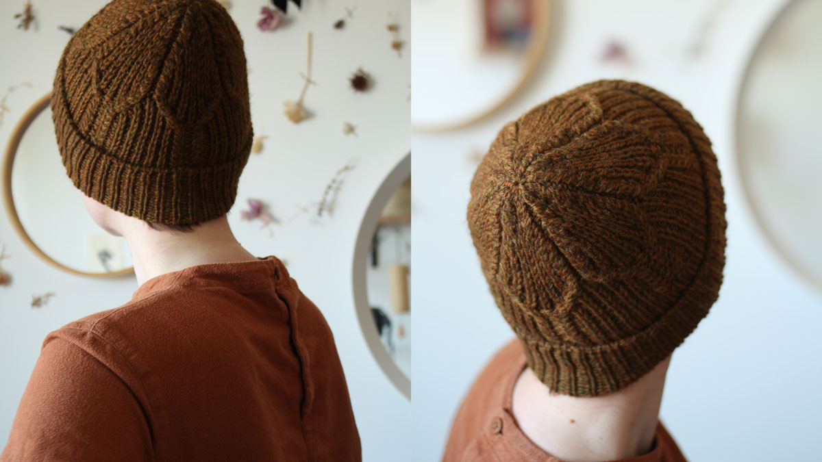 Knitting pattern Grass whispers beanie by Teti Lutsak