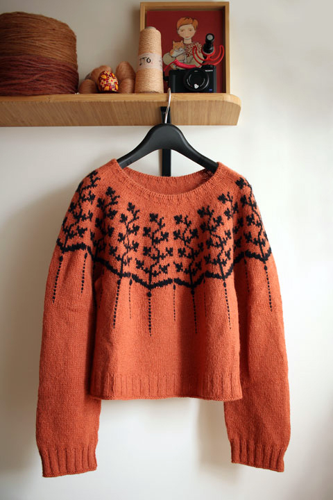 Helica pullover, Myak fibers