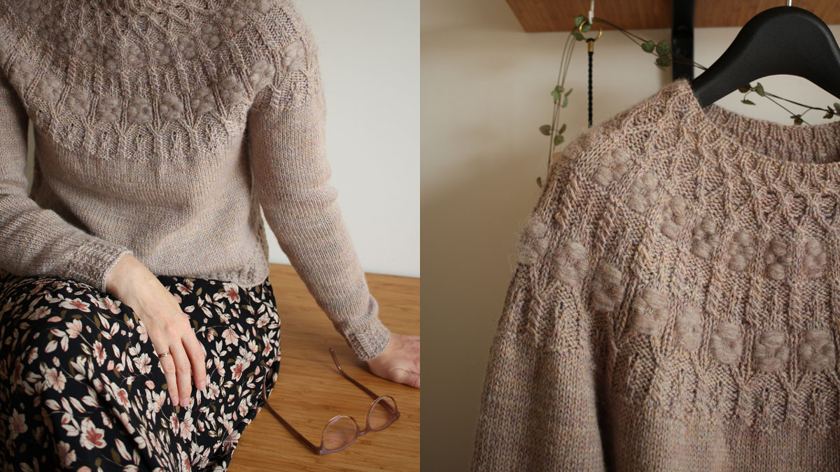 Knitting pattern Laneus pullover by Teti Lutsak