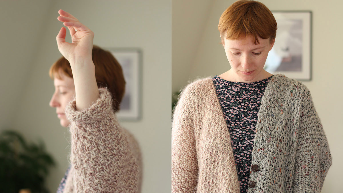 Knitting pattern Mam's cardigan by Teti Lutsak