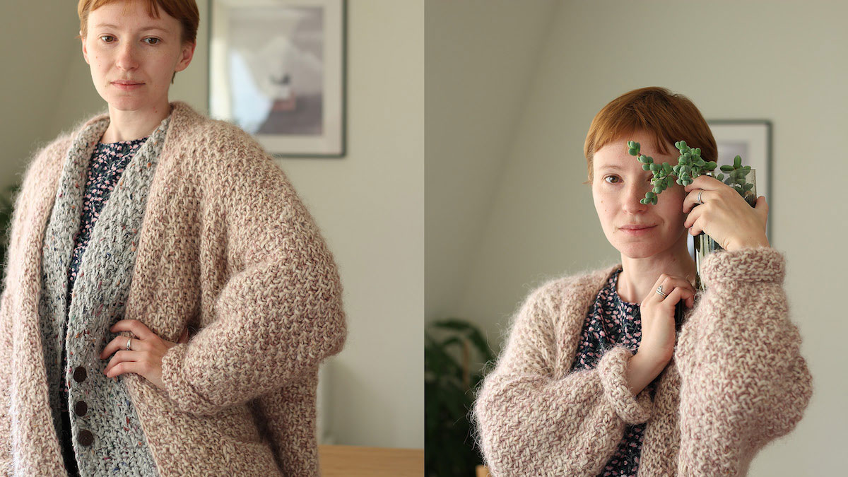 Knitting pattern Mam's cardigan by Teti Lutsak