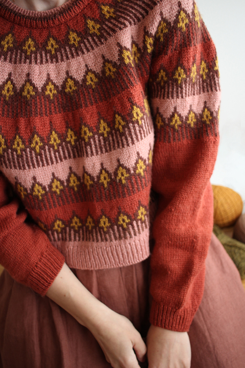 Mokosh pullover, Hey Mama Wolf