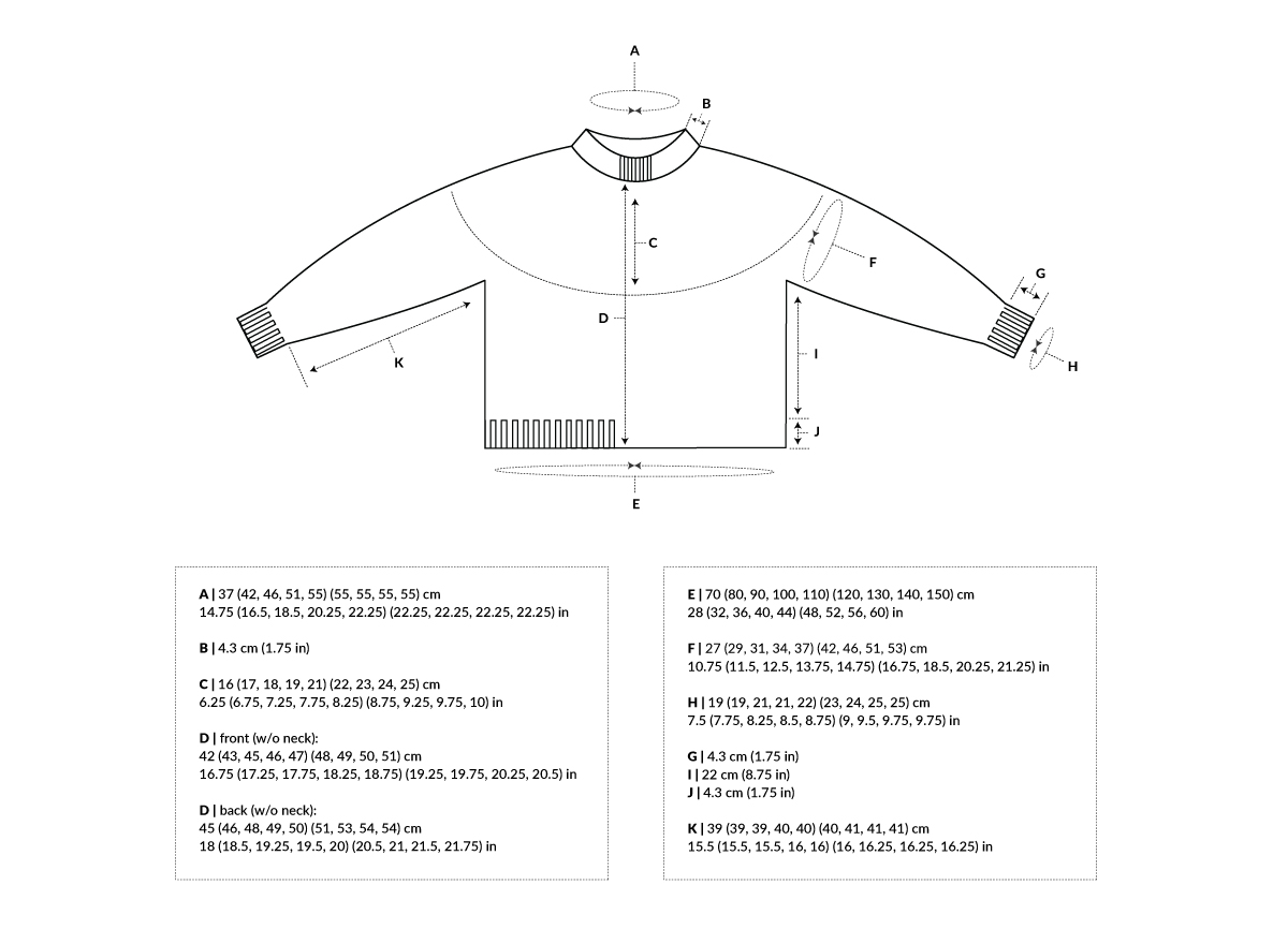 Knitting pattern Parnassia pullover by Teti Lutsak
