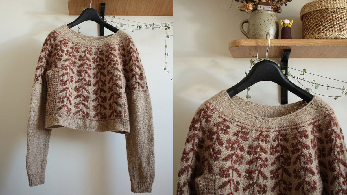 Knitting pattern Pictus pullover by Teti Lutsak