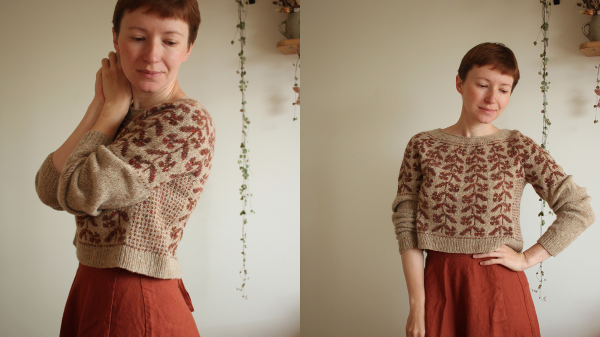 Knitting pattern Pictus pullover by Teti Lutsak