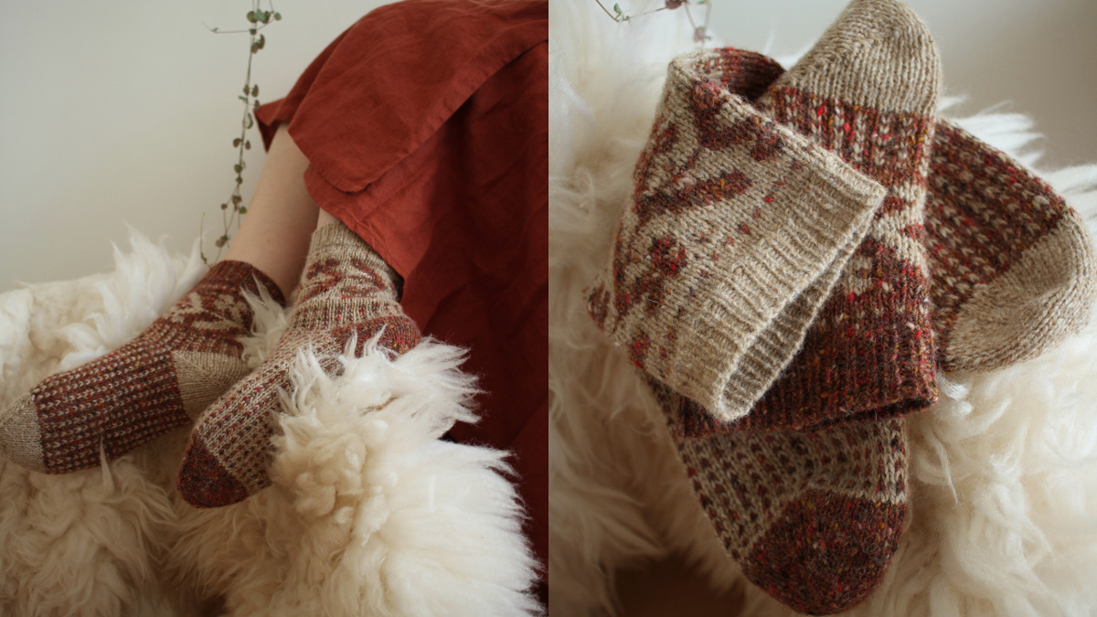 Knitting pattern Pictus socks by Teti Lutsak