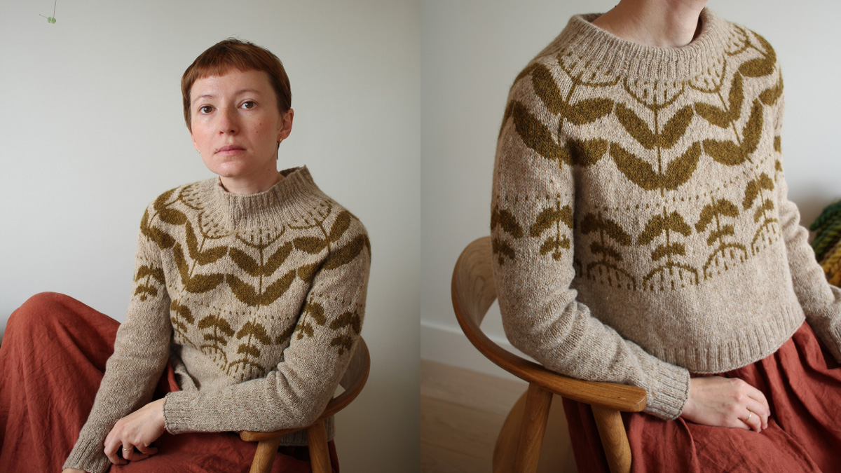 Polina pullover  Teti's knit garden