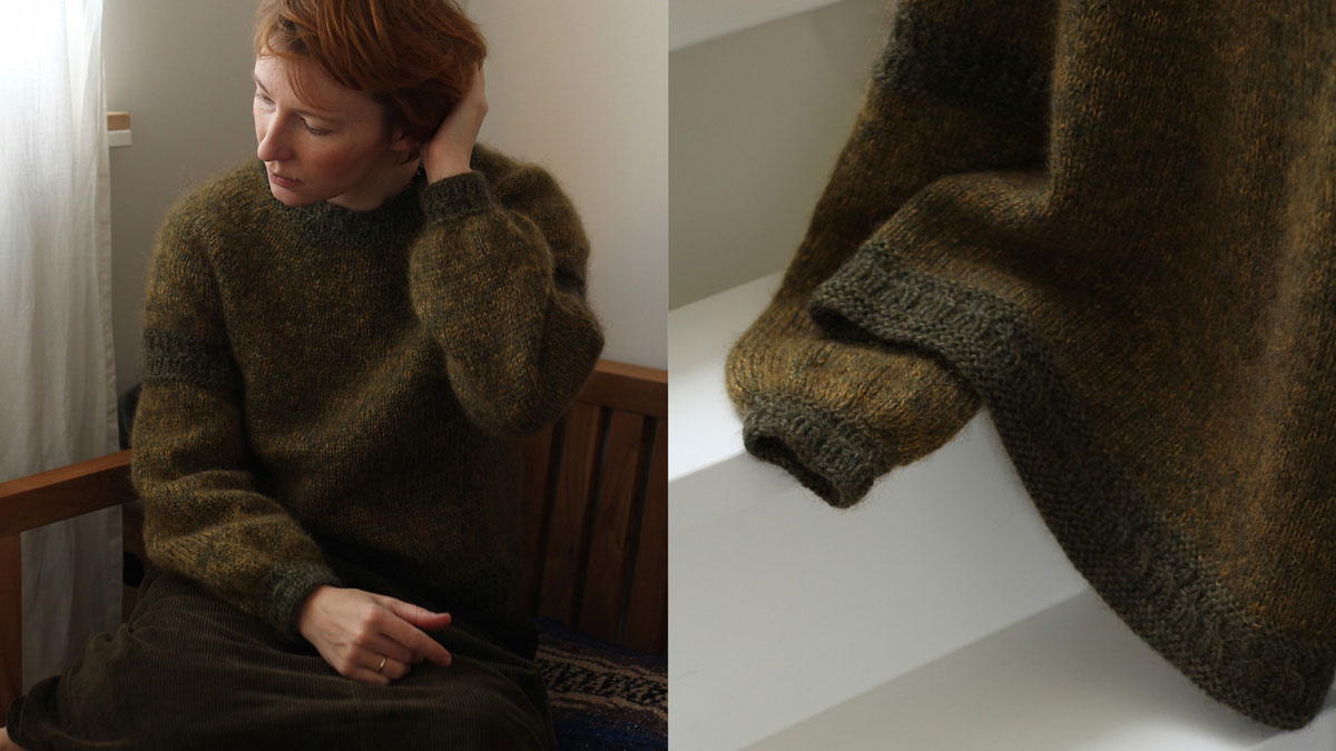 Knitting pattern Spicy stem pullover by Teti Lutsak